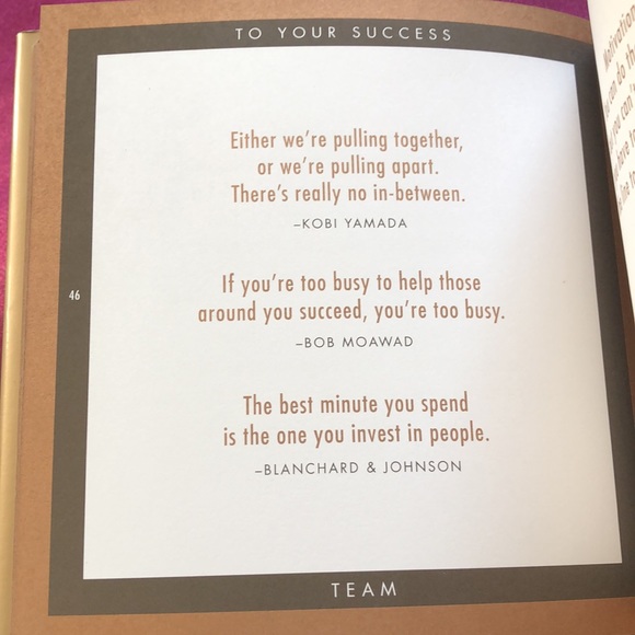 Book: To Your Success! Quotes from award winning notecards. Hardbound 127 pages - Picture 5 of 9